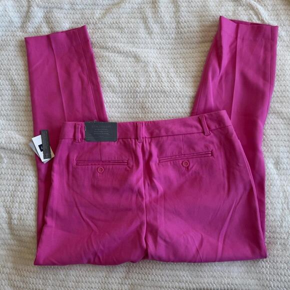 Gap Slim Cropped Pink Pants - Size 2 - Picture 2 of 6